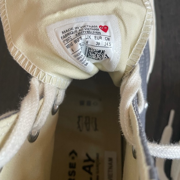 Converse come des garçons size 8 woman’s - Picture 5 of 8
